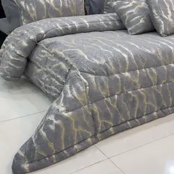 خرید روتختی مخمل طرح آتش کد F9 | فروشگاه اینترنتی پرده و کوسن شیک نقش