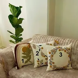 خرید کاور کوسن پانچ کد 8 | فروشگاه اینترنتی پرده و کوسن شیک نقش