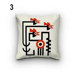 کاور کوسن کد 21 (ست قرمز و مشکی)