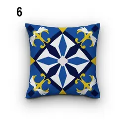 کاور کوسن کد 63 (ست آبی و نارنجی)