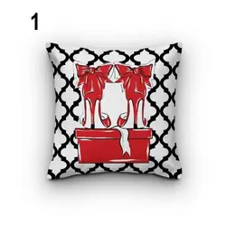 کاور کوسن کد 65 (ست قرمز و مشکی)