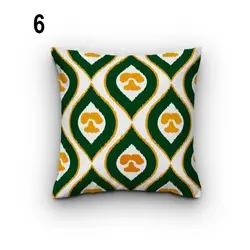 کاور کوسن کد 73 (ست سبز و نارنجی)