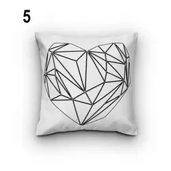 کاور کوسن کد 135 (ست سیاه و سفید)