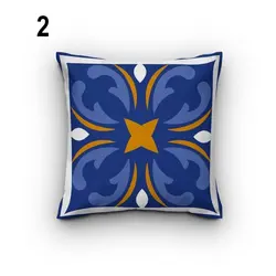 کاور کوسن کد 345 (ست آبی)