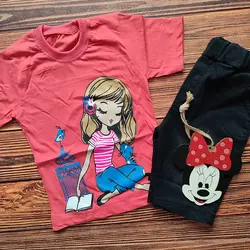 تیشرت شلوارک دختر | فروشگاه بلوط