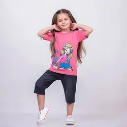 تیشرت شلوارک دختر | فروشگاه بلوط