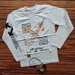 بلوز تک off-white | فروشگاه بلوط