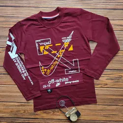 بلوز تک off-white | فروشگاه بلوط