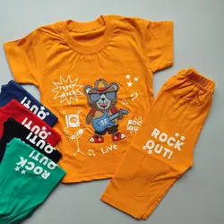 تیشرت شلوارک تدیGuitar | لباس تدی دخترانه و پسرانه