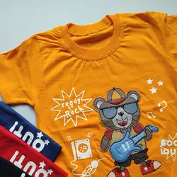 تیشرت شلوارک تدیGuitar | لباس تدی دخترانه و پسرانه