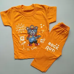 تیشرت شلوارک تدیGuitar | لباس تدی دخترانه و پسرانه