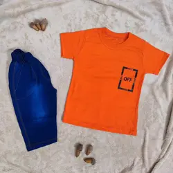 تیشرت شلوار OFF | لباس شیک پسرانه | فروشگاه بلوط