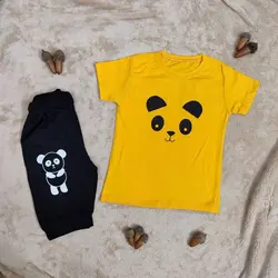 تیشرت شلوارک پاندا | تیشرت شلوارک چشم و ابرو | فروشگاه بلوط