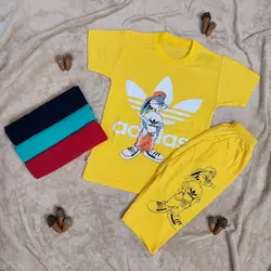 تیشرت شلوارک خرگوش  | لباس پسرانه ادیداس | فروشگاه بلوط