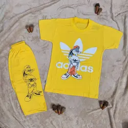 تیشرت شلوارک خرگوش  | لباس پسرانه ادیداس | فروشگاه بلوط
