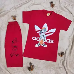 تیشرت شلوارک خرگوش  | لباس پسرانه ادیداس | فروشگاه بلوط