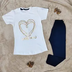 تیشرت شلوار لاو استوری | لباس عشق | فروشگاه بلوط