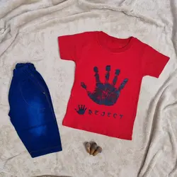 تیشرت شلوار دست | لباس شیک پسرانه | فروشگاه بلوط