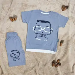 تیشرت شلوارک بچه مهندس | لباس مهندس | فروشگاه بلوط