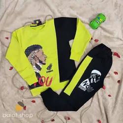 بلوز شلوار  سرخ پوست | لباس بچه بلوط | لباس پسرانه