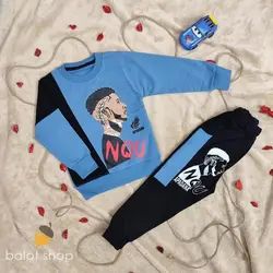 بلوز شلوار  سرخ پوست | لباس بچه بلوط | لباس پسرانه