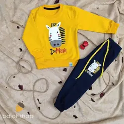 بلوز شلوار اسب | لباس بچه بلوط | لباس پسرانه | لباس دخترانه