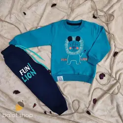 بلوز شلوار شیر | لباس بچه بلوط | لباس پسرانه | لباس دخترانه