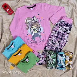 بلوز شلوار کژال | لباس بچه بلوط | لباس پسرانه | لباس دخترانه