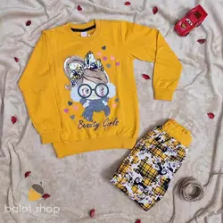 بلوز شلوار کژال | لباس بچه بلوط | لباس پسرانه | لباس دخترانه