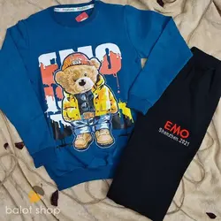 بلوز شلوار تدی | لباس بچه بلوط | لباس پسرانه | لباس دخترانه