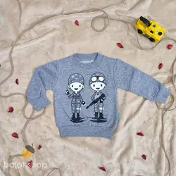 بلوز شلوار سرباز | لباس بچه بلوط | لباس پسرانه | لباس دخترانه