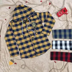 پیراهن چهارخونه | لباس بچه بلوط | لباس پسرانه | لباس دخترانه