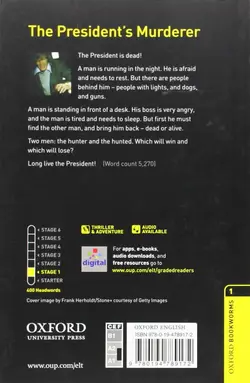 کتاب Oxford Bookworms Level 1 The President s Murder + CD