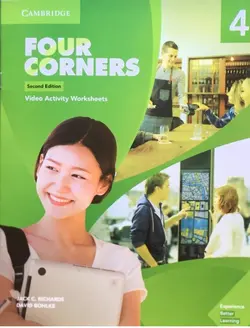 Four Corners 4 Video Activity book with DVD 2nd Edition (کتاب فیلم فور کورنرز ویرایش دوم)