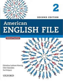 American english file 2 S+W+CD 2ND کتاب امریکن انگلیش فایل 2  ویرایش دوم