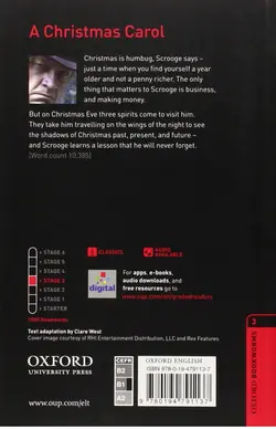 Oxford Bookworms Library Level 3  A Christmas CaroL+CDداستان کوتاه کریستمس کارول