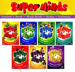 Super Minds  ST+WB + CD پک کامل کتابهای سوپر مایند آموزش کودکان