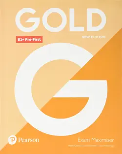 Gold B1+Pre First New Edition Coursebook +EXAM MAXIMISER+CD کتاب گلد پری فرست جدید