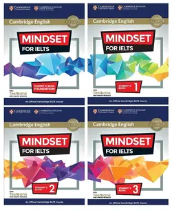 Cambridge English Mindset For IELTS Foundation +1+2+3+CD پکیج کامل کتاب های مایندست فور آیلتس