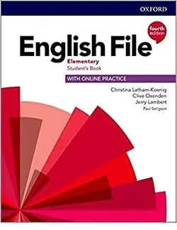 كتاب English File Elementary (4th) SB+WB+CD انگلیش فایل المنتری ویرایش چهارم بریتیش