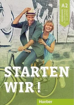 Starten Wir A2  Kursbuch + Arbeitsbuch + DVD ( با برگه گلاسه)