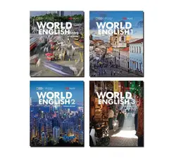 world english intro+1+2+3+CD کتاب زبان