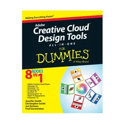 Adobe Creative Cloud Design Tools All in One For Dummies خرید کتاب زبان