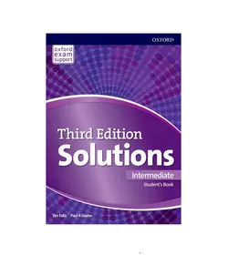 Solutions Intermediate 3rd+CD کتاب زبان