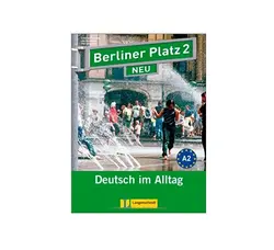 Berliner Platz Neu Lehr Und Arbeitsbuch 2 +CD کتاب برلینر پلاتز
