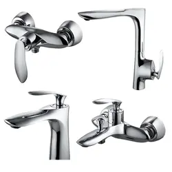 ست چهارتیکه شیرآلات البرز روز مدل کلودی