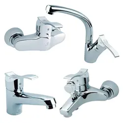 ست چهارتیکه شیرالات قهرمان مدل آبشار 2