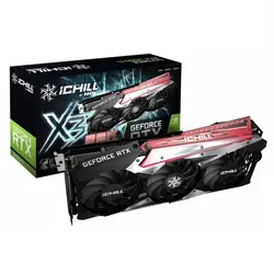 کارت گرافیک کارکرده اینو تیری دی مدل ICHILL BY INNO3D X3 RED GeForce RTX 3060Ti