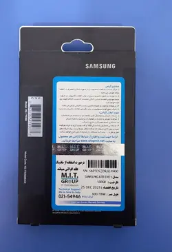 حافظه SSD SATA برند سامسونگ 500 گیگ مدل 870 EVO