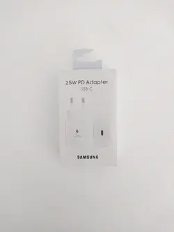 آداپتور سامسونگ 25 واتی (اصل) ا Samsung Travel Adapter 25W With USB-C Cable ORG